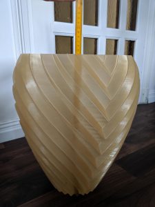 large format 3d print vase